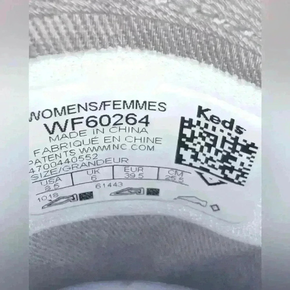 Women’s KEDS Double Decker MLB New York Yankees Gray Slip on Sneaker- Size 8.5 - Picture 13 of 14